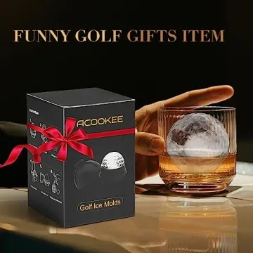 Golf Ball Ice Maker - Perfect for Whiskey Lovers