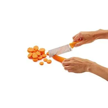 ZYLISS Crinkle Cut Knife, Potato and Vegetable Cutter, Stainless Steel