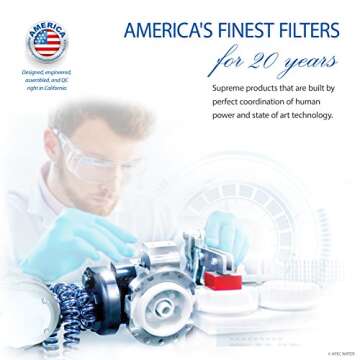 APEC Top Tier 5-Stage Ultra Safe Reverse Osmosis Drinking Water Filter System (Essence ROES-75)