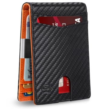 Zitahli Slim Wallet for Men with RFID Protection
