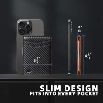 Zitahli Slim Wallet for Men with RFID Protection