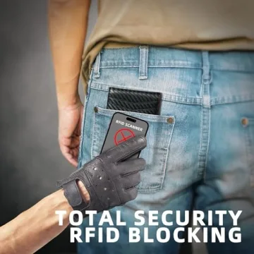 Zitahli Slim Wallet for Men with RFID Protection