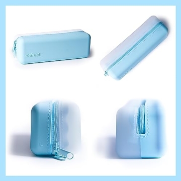 Visfresh Daily Contact Lens Case, Travel-Friendly Organizer