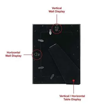 Elegant Navy Velvet Picture Frame with Gold Double Border