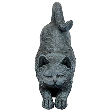 Design Toscano Playful Cat Stretching Statue for Cat Lovers