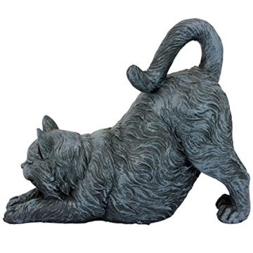 Design Toscano Playful Cat Stretching Statue for Cat Lovers