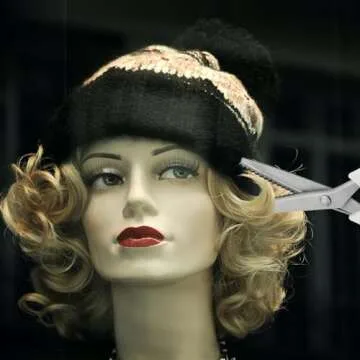 Fri4Free Pinking Shears, 9" Zig Zag Craft Scissors Decorative Edge, Pinking Shears for Fabric Cutting, Professional Dressmaking Sharp Comfort Grips Scrapbook Fabric Sewing Scissors