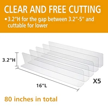 BOWERBIRD Clear Toy Blockers - Prevent Clutter Under Furniture