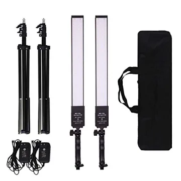 GIJUANRING Dimmable LED Video Light Kit for Photography