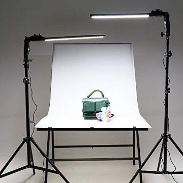 GIJUANRING Dimmable LED Video Light Kit for Photography