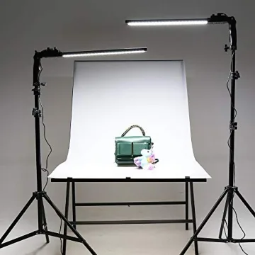 GIJUANRING Dimmable LED Video Light Kit for Photography