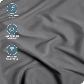 Bare Home King Fitted Sheet - Ultra Soft Luxury Bedding