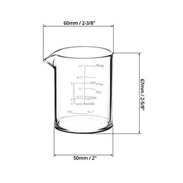 QWORK Measurement Cup for Accurate Cooking and Baking