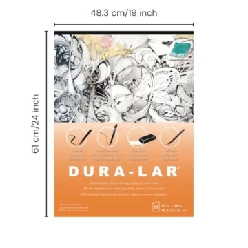 Grafix Dura-Lar Matte Film Pad for Art Projects
