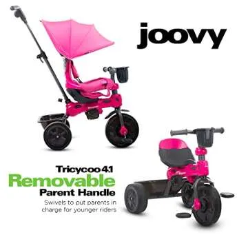 Joovy Tricycoo 4.1 Kids Tricycle with 4 Stages and Safety Features
