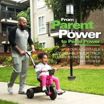 Joovy Tricycoo 4.1 Kids Tricycle with 4 Stages and Safety Features