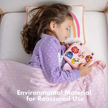 GenericABCDEFG Little Girls Purse, Kids Purse Easy Clean Cute Toddler Purse with DIY Cartoon Buckles, Gifts for Boys Girls Age 2 3 4 5 6 7 8