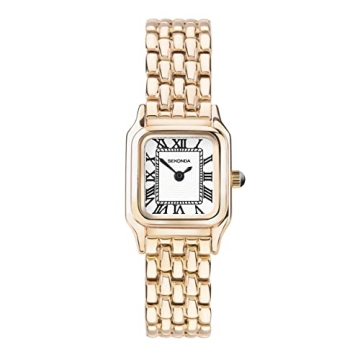 Sekonda Monica Ladies 20mm Quartz Watch in White and Rose Gold Alloy Strap