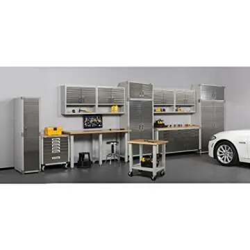 Seville Classics UltraHD Heavy Duty Lockable Storage Cabinet