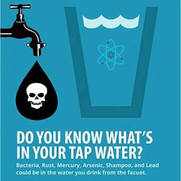 Epic Water Filters REPLACEMENT FILTER for Epic Nano Water Filter Pitcher or Dispenser. Nanofiltration Removes Bacteria, Virus, Cyst, Lead, Chromium 6, PFOS, PFOA, Heavy Metals, Pesticides,