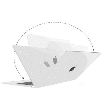 Trendy G JGOO MacBook Air 13 Inch Glitter Case