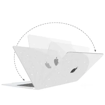 Trendy G JGOO MacBook Air 13 Inch Glitter Case