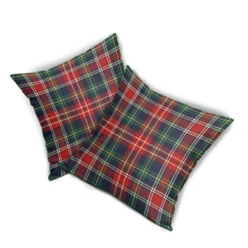 Christmas Plaid Pillow Covers Set of 2 Decorative Cushions
