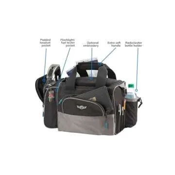 Flight Gear Sporty's Crosswind Aviation Pilot's Bag