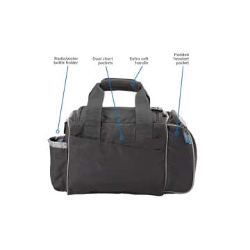 Flight Gear Sporty's Crosswind Aviation Pilot's Bag