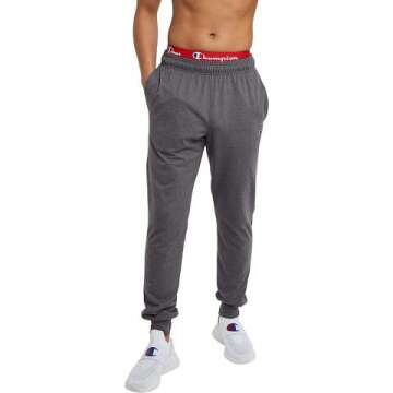 Champion Men's Everyday Cotton Joggers - Lightweight & Comfortable