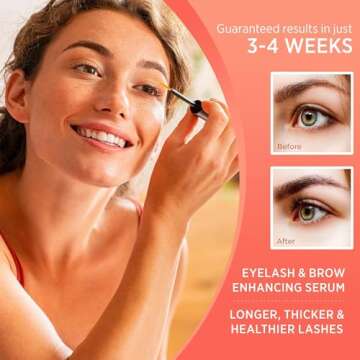 Natural Vine Eyelash Growth Serum: Enhance Lashes Naturally with Advanced Formula 3mL