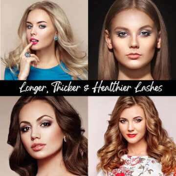 Natural Vine Eyelash Growth Serum for Fuller Thicker Lashes