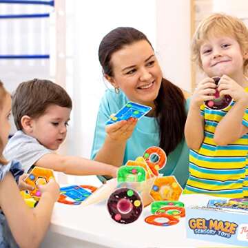 Sensory Gel Fidget Toys for Kids - Stress Relief & Learning