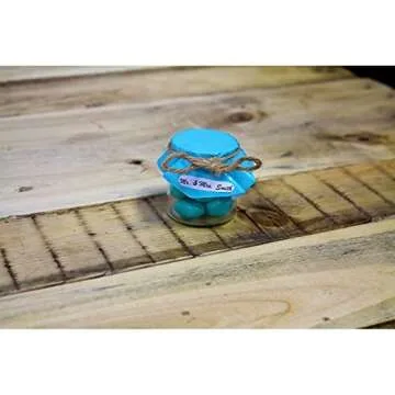 Juvale Mini Glass Jars with Lids, Small Mason Jars for DIY Crafts, Spices, Jams, Jellies - 1.7 oz - 5 Pack