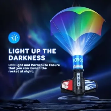 Rocket Launcher Toy for Kids - 200ft Flight High Fun