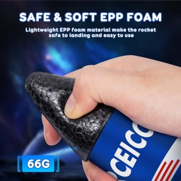 Rocket Launcher Toy for Kids - 200ft Flight High Fun