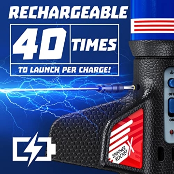 Rocket Launcher Toy for Kids - 200ft Flight High Fun