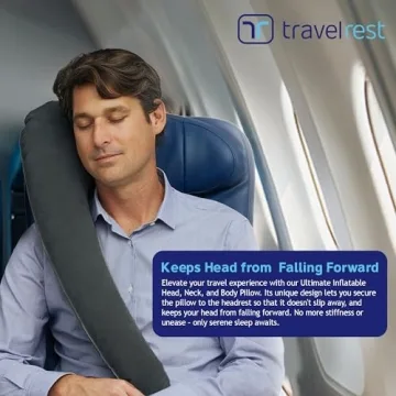 Travelrest Ultimate Travel Pillow for Comfort & Support