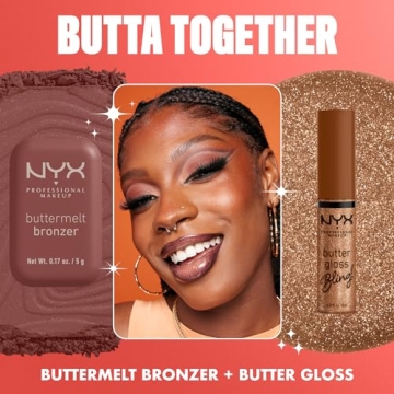 NYX Butter Gloss Bling Lip Gloss - Vegan & Non-Sticky Shine