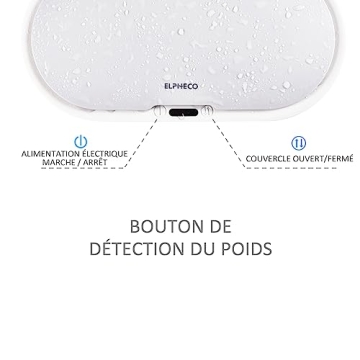 ELPHECO 2.5 Gallon / 9.5 Liter Waste Bin New