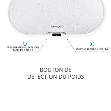 ELPHECO 2.5 Gallon / 9.5 Liter Waste Bin New