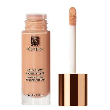 AOLAILIYA Natural Glow Liquid Filter, Face Complexion Booster For an All Day Radiant Glow Soft-Focus...