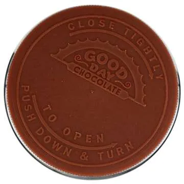 Good Day Dark Chocolate Melatonin for Adults [ 80 Count ] - Fair Trade Non-GMO Dark Milk Chocolate with Chamomile and Melatonin 1 mg - Adult Melatonin, Adult Natural Sleep Aid Supplement