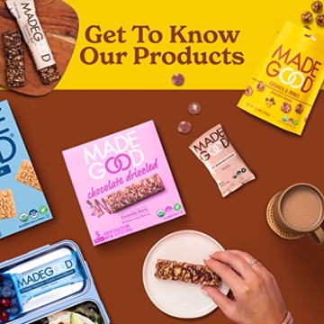 MadeGood Healthy Variety Pack - 40 Organic Snacks
