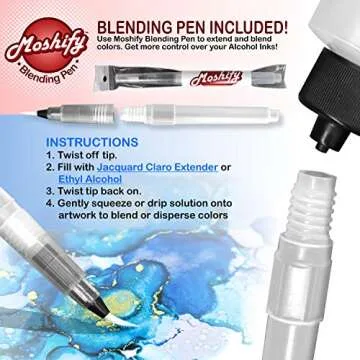 Jacquard Piñata Alcohol Ink Set with Blending Pen