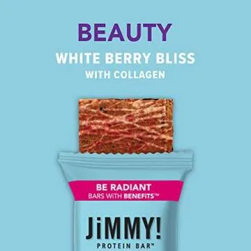 Jimmy Beauty Bar 12 Count with Collagen and Flavorful Bliss