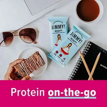 Jimmy Beauty Bar 12 Count with Collagen and Flavorful Bliss
