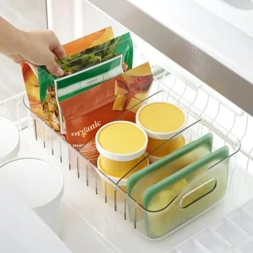 YouCopia FreezeUp Freezer Bin with Adjustable Dividers