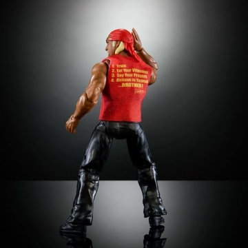 WWE Hulk Hogan Elite Action Figure with Accessories