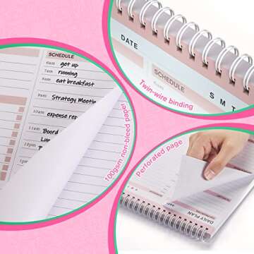Daily Planner for Time Management and Organization
